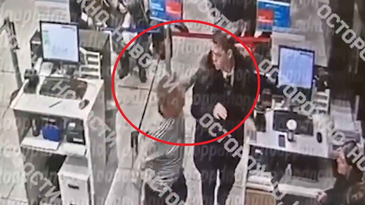 Rosjanin zaatakował na lotnisku