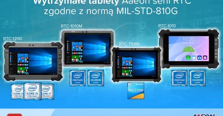 Wytrzyma więcej niż myślisz - tablet RTC do zadań specjalnych