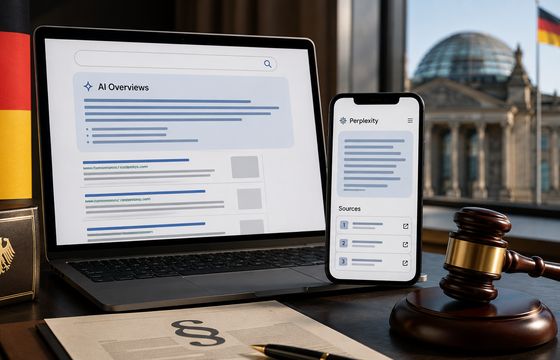 Niemiecki regulator obejmuje Google AI Overviews i Perplexity prawem medialnym