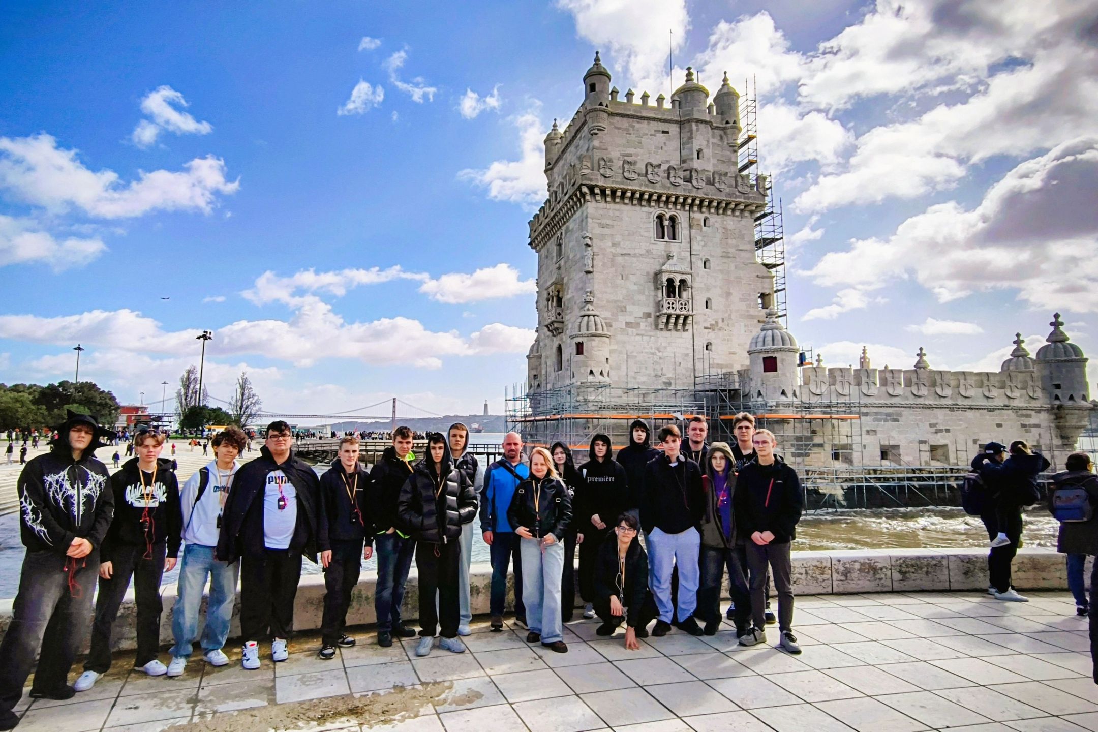 Uczniowie podczas programu ERASMUS+