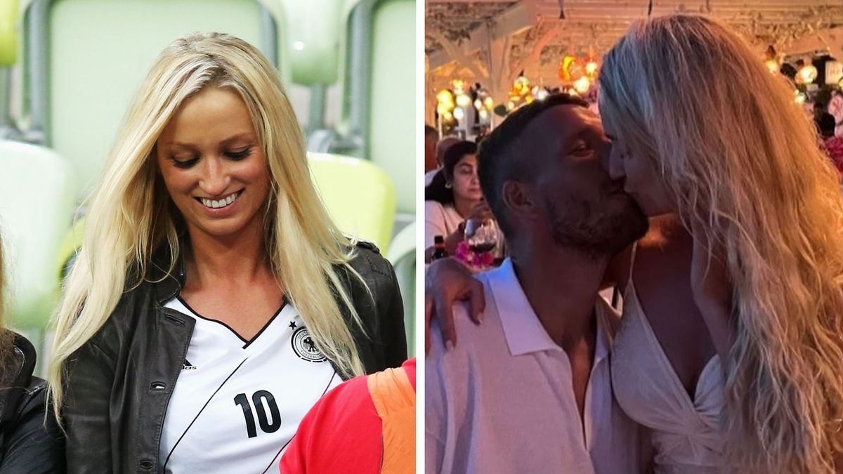 Na zdjęciu: Monika Puchalska i Lukas Podolski