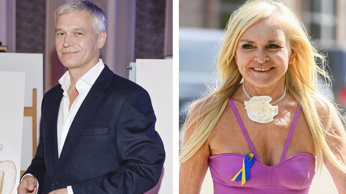 Monika Olejnik wskoczyła Żebrowskiemu na ręce. Są zdjęcia!