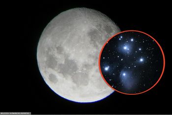 Nocne niebo w środę. Księżyc ułatwi odnalezienie Plejad