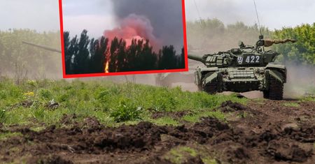 Na nagraniu słychać, że "coś terkocze". Potem potężna eksplozja