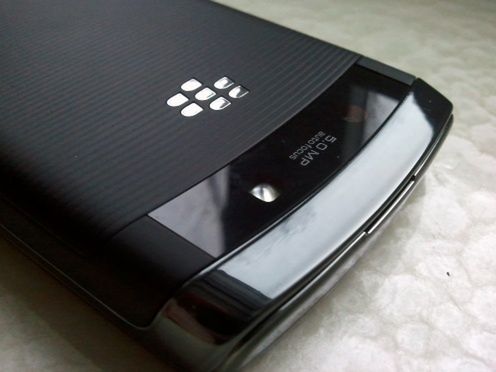 BlackBerry Torch panel aparatu