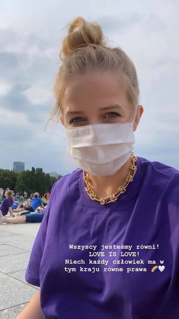 Gwiazdy i aktywiści protestują przeciw dyskryminacji społeczności LGBT