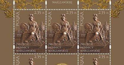 Mennica Polska ma 250 lat. Poczta Polska sprawiła jej prezent