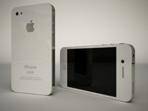 Tak może wyglądać biały iPhone 4G - wizualizacja