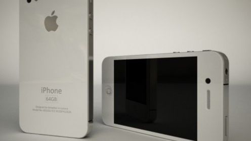 Tak może wyglądać biały iPhone 4G - wizualizacja 1