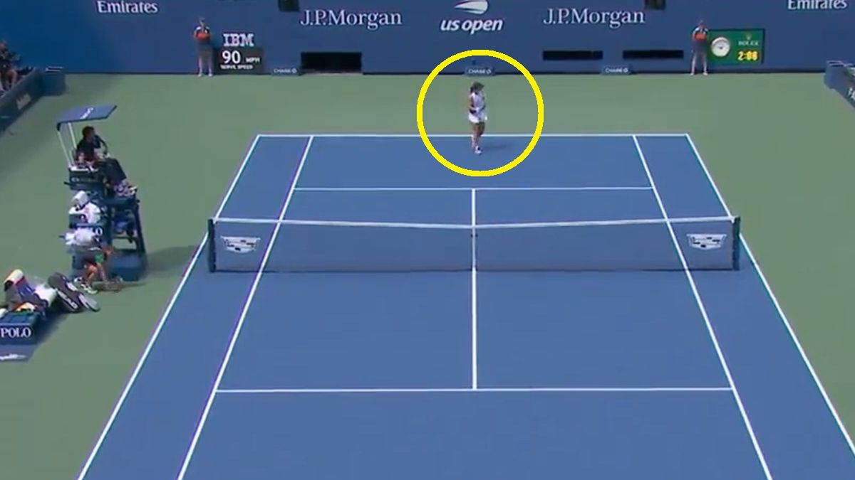 Twitter / US Open / Tak Iga Świątek zareagowała po zakończeniu meczu