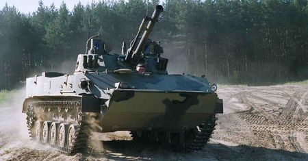 Rosyjski sposób na drony. Chcą użyć 100-mm armat z pojazdów BMD-4