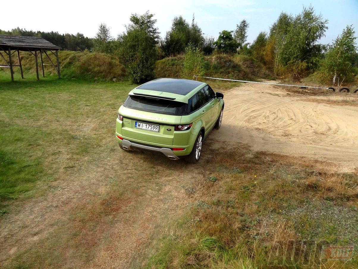 Range Rover Evoque test