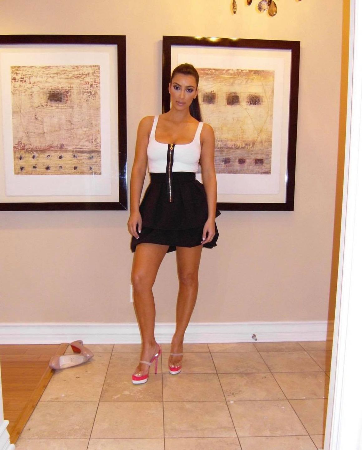 Kim Kardashian pokazała stare zdjęcia