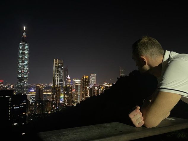 Adam Łapeta na Tajwanie - archiwum prywatne