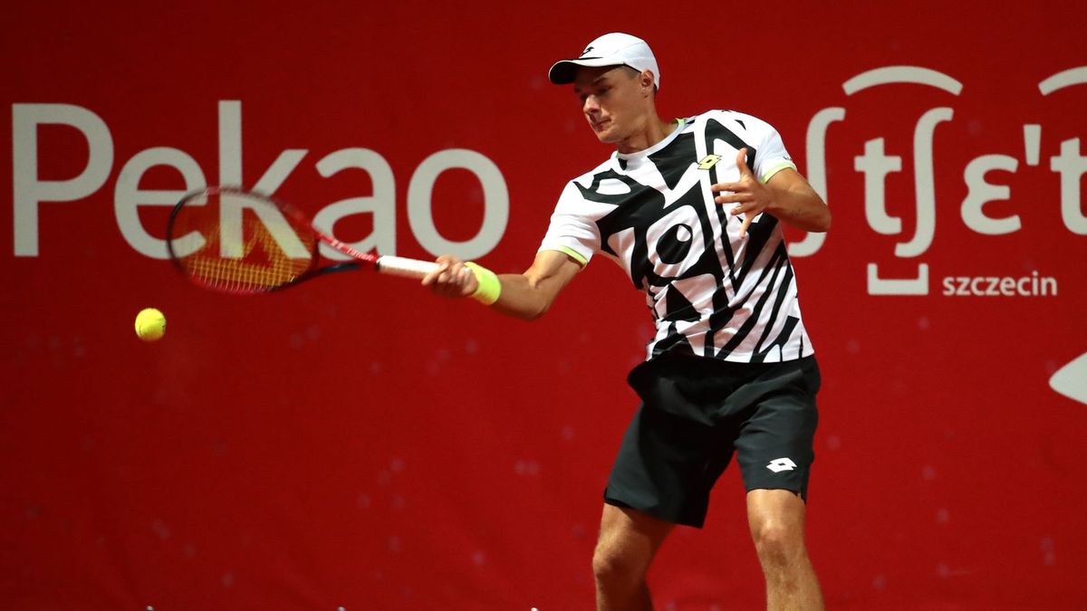 Zdjęcie okładkowe artykułu: Materiały prasowe / Andrzej Szkocki / Pekao Szczecin Open / Na zdjęciu: Kamil Majchrzak