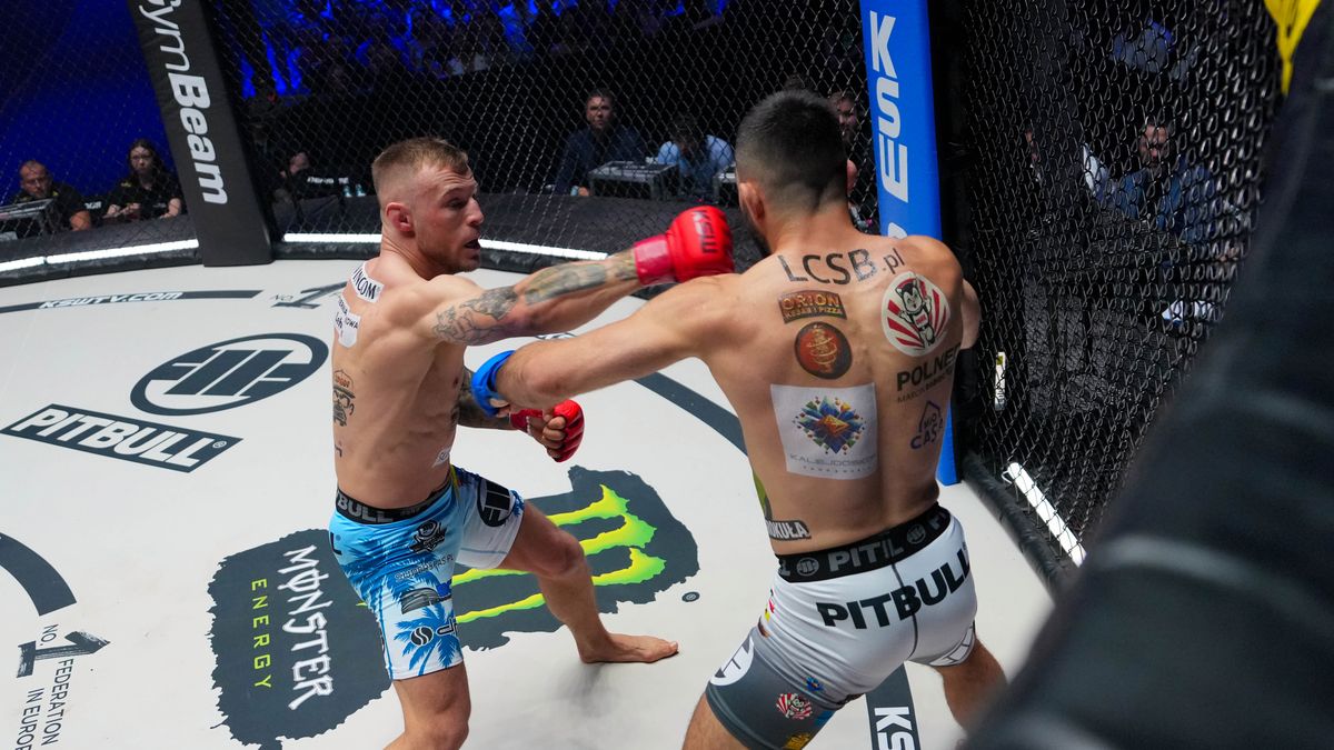 Materiały prasowe / kswmma.com / Roman Szymański znokautował Kacpra Formelę