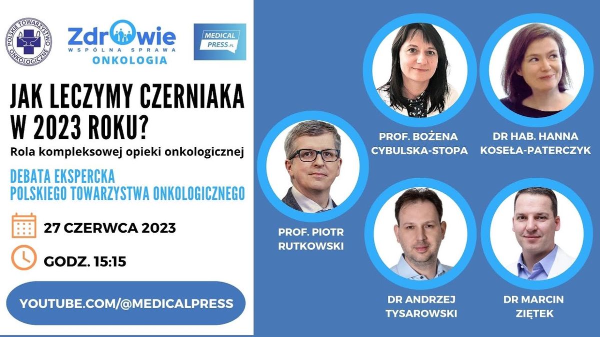 konferencja w sprawie czerniaka
