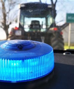 Rudna. Czas w pracy umilał sobie alkoholem. Wpadł wracając ciągnikiem do domu