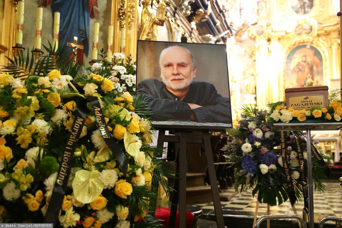 Uroczystości pogrzebowe Adama Zagajewskiego w Krakowie