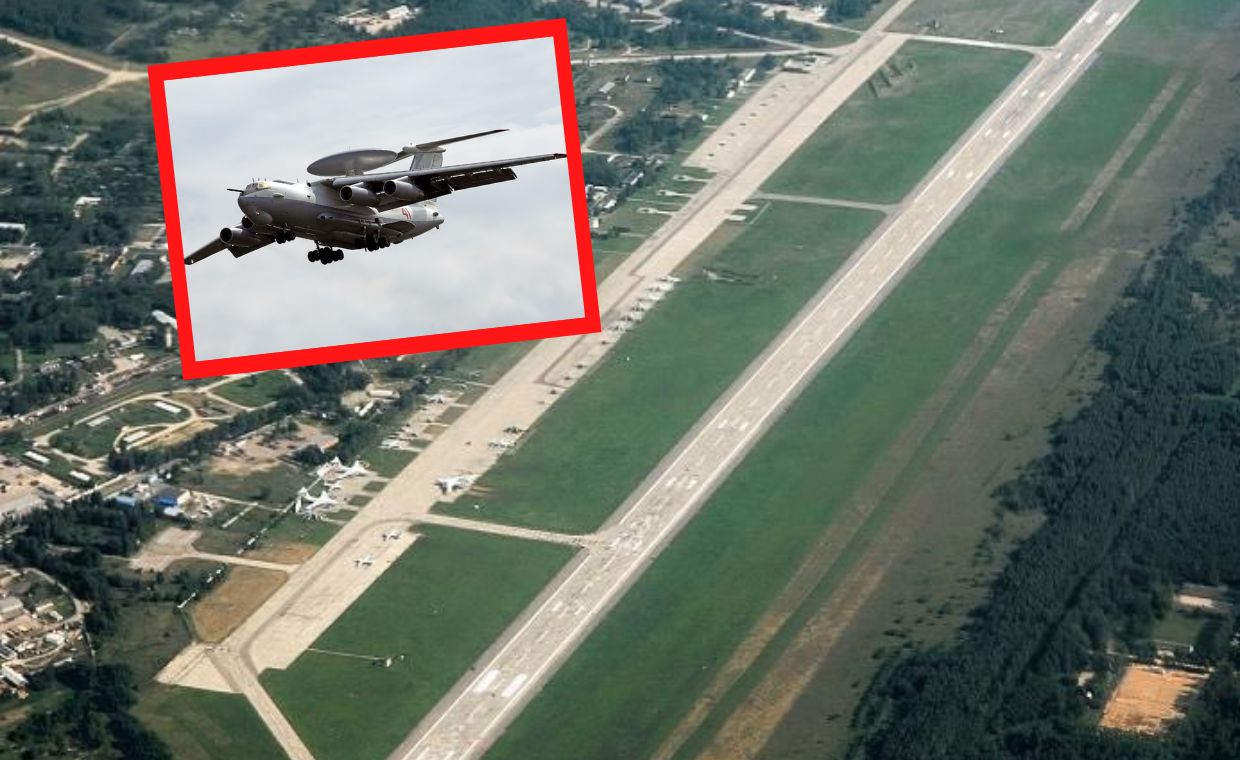 Zuchwały atak na rosyjski samolot. "Chwała białoruskim partyzantom"
