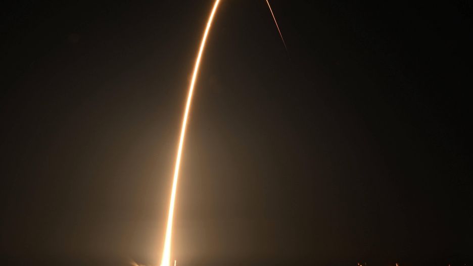 Start rakiety Falcon 9