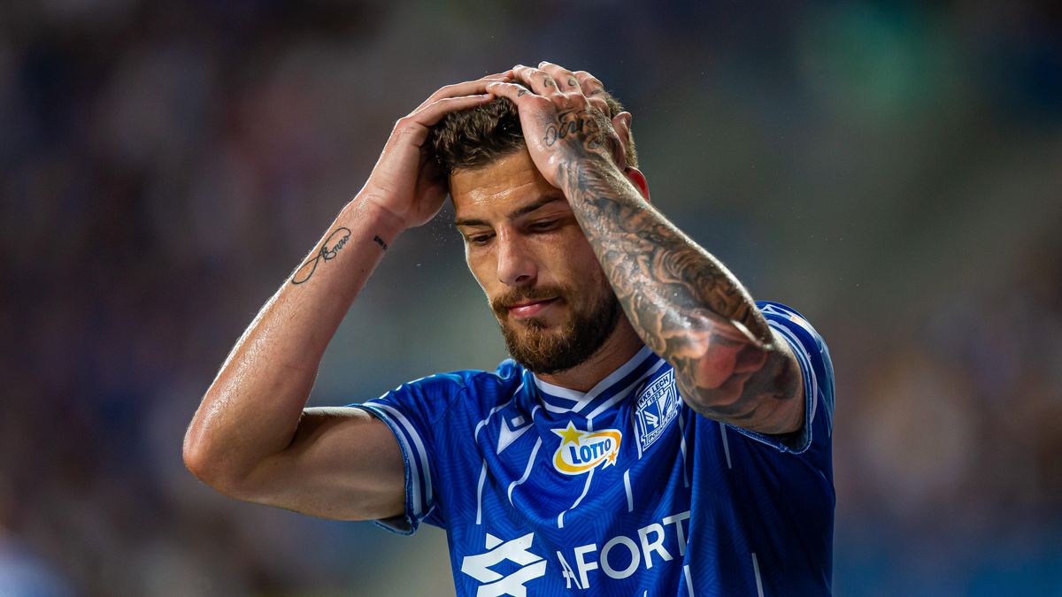 Newspix / Łukasz Skwiot / Na zdjęciu: Pedro Tiba (Lech Poznań)