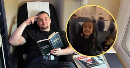 Fala krytyki spadła na ojca. Podróżował pierwszą klasą, a dzieci wsadził do ekonomicznej