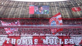 Mueller żegna się z Bayernem. Sceny na stadionie. Oto co zrobili kibice