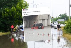 Pogoda. Swarzędz: trzy samochody utonęły po ulewie