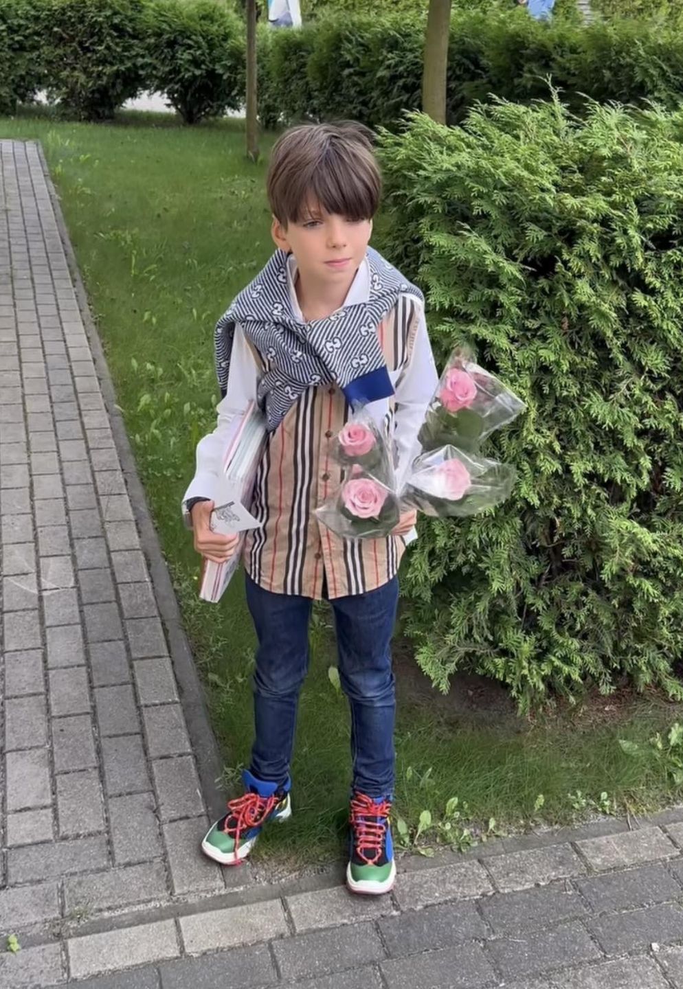 Krzysztof Rutkowski Junior i jego rozpoczęcie roku szkolnego