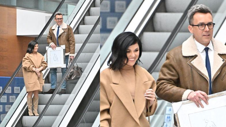 Katarzyna Cichopek i Maciej Kurzajewski w "Pytaniu na Śniadanie"