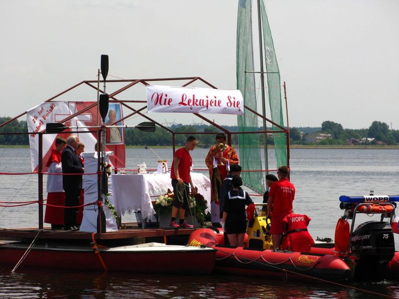 W zeszłym roku Msza św. na wodzie nie odbyła się ze względu na pandemię koronawirusa