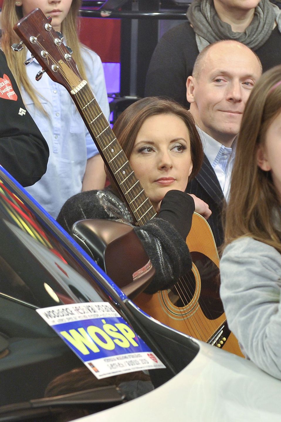 Monika Kuszyńska z Robertem Jansonem w czasach, gdy występowała w Varius Manx