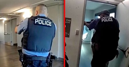 Dramatyczne nagranie z kamery policjanta.