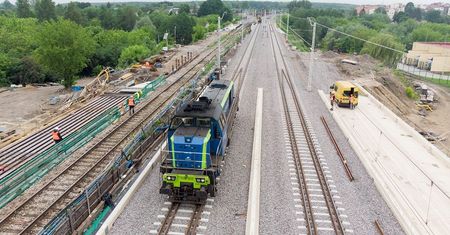 Przebudowane wiadukty kolejowe w Lublinie przechodzą próby obciążeniowe