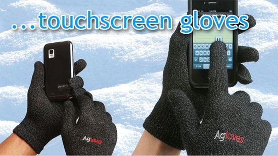 Rękawiczki do obsługi ekranu dotykowego