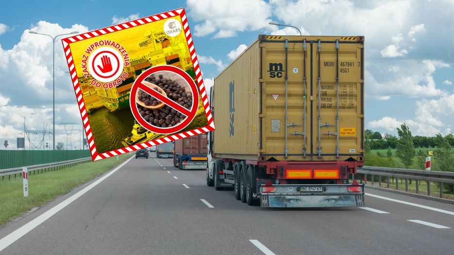 Służby zatrzymały na granicy 4 tony pieprzu z Wietnamu