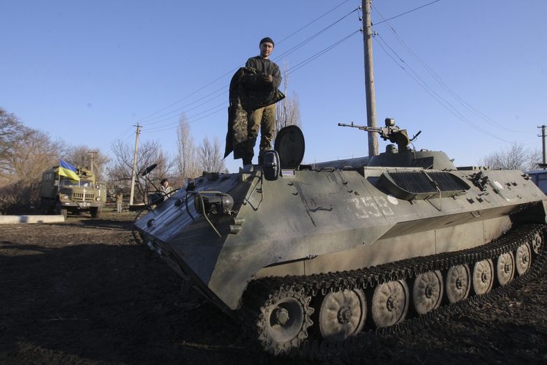 Na krótko przed wejściem w życie zawieszenia broni,</br>w Donbasie doszło do ostrych starć