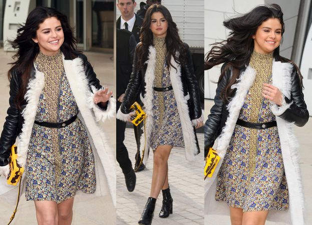 Selena Gomez na paryskim Tygodniu Mody (ZDJĘCIA)