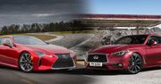 Infiniti Q60 Coupé vs Lexus LC 500 - starcie dwóch japońskich premier
