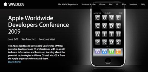 Więcej szczegółów odnośnie WWDC '09