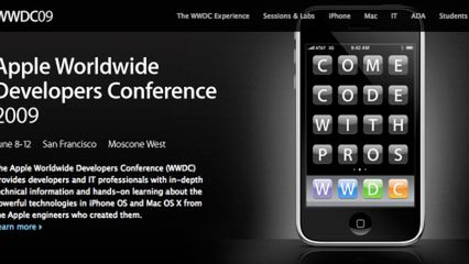 Więcej szczegółów odnośnie WWDC '09 1