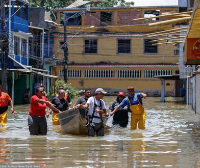 Działo się w nocy. Orkan Claudia szaleje w Portugalii
