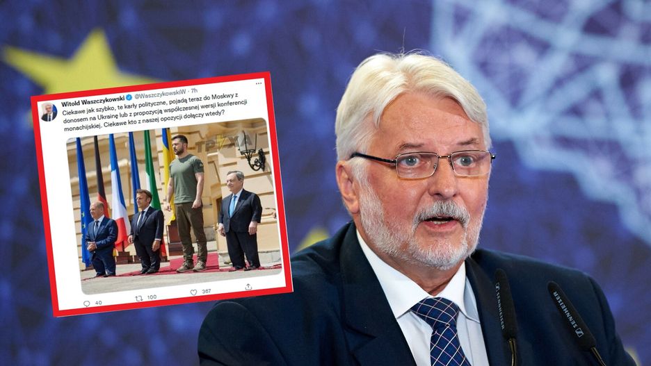 Witold Waszczykowski o spotkaniu europejskich przywódców w Kijowie 