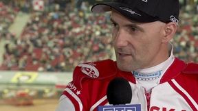 Tomasz Gollob: byłem tak wzruszony, że nie mogłem zatrzymać łez