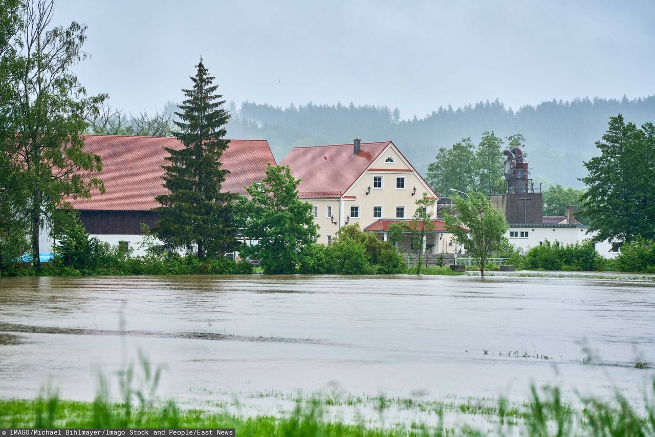 Flood in Germany. Critical situation on the Danube.