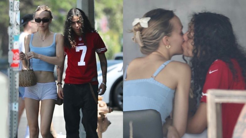 Lily-Rose Depp przyłapana na randce ze swoją dziewczyną 070 Shake