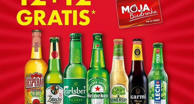 Wraca piwna promocja Biedronki 12+12 gratis