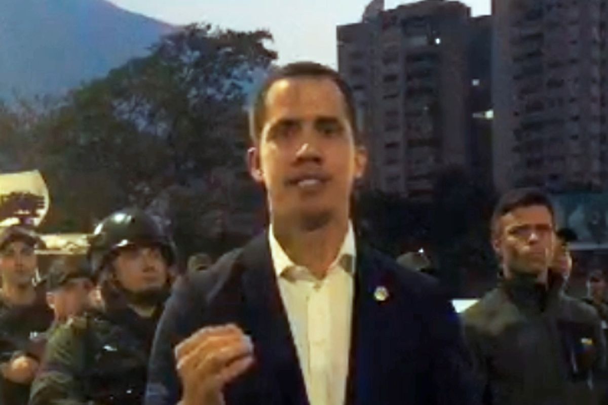 Zbrojne powstanie w Wenezueli. Juan Guaido zapowiada "Operację Wolność"