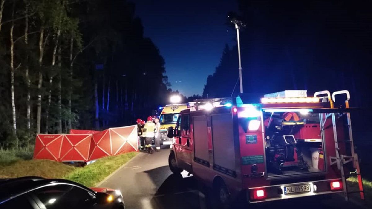 18 lipca doszło do śmiertelnego wypadku niedaleko miejscowości Mingajny